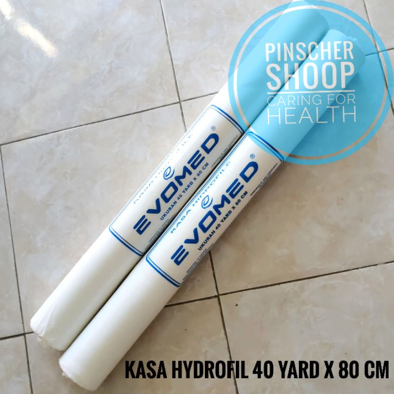 Kasa Hidrofil Roll 40 Yard x 80 cm Evomed Per Roll