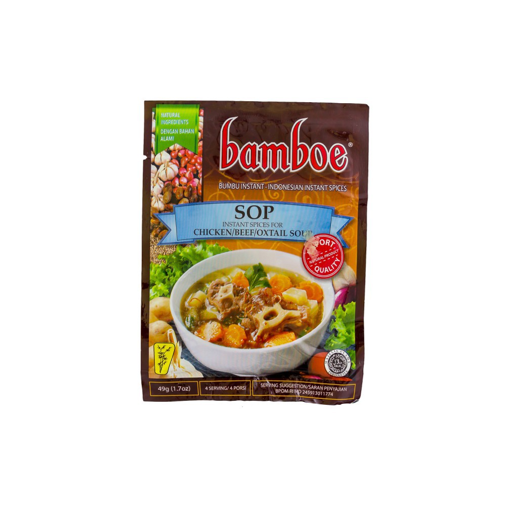 BAMBOE BUMBU SOP BARU 49GR SCH | Shopee Indonesia