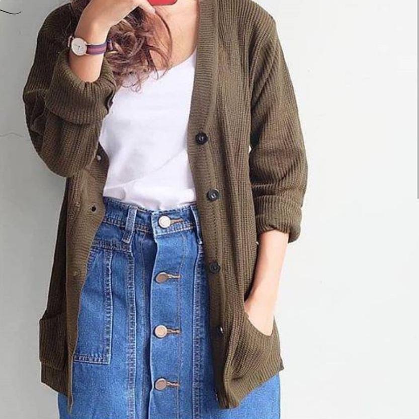 ♡ [BISA ] Merissa Outer Cardigan / Cardigan Wanita Rajut Halus / Merisa Outer Cardi / Cardigan Rajut