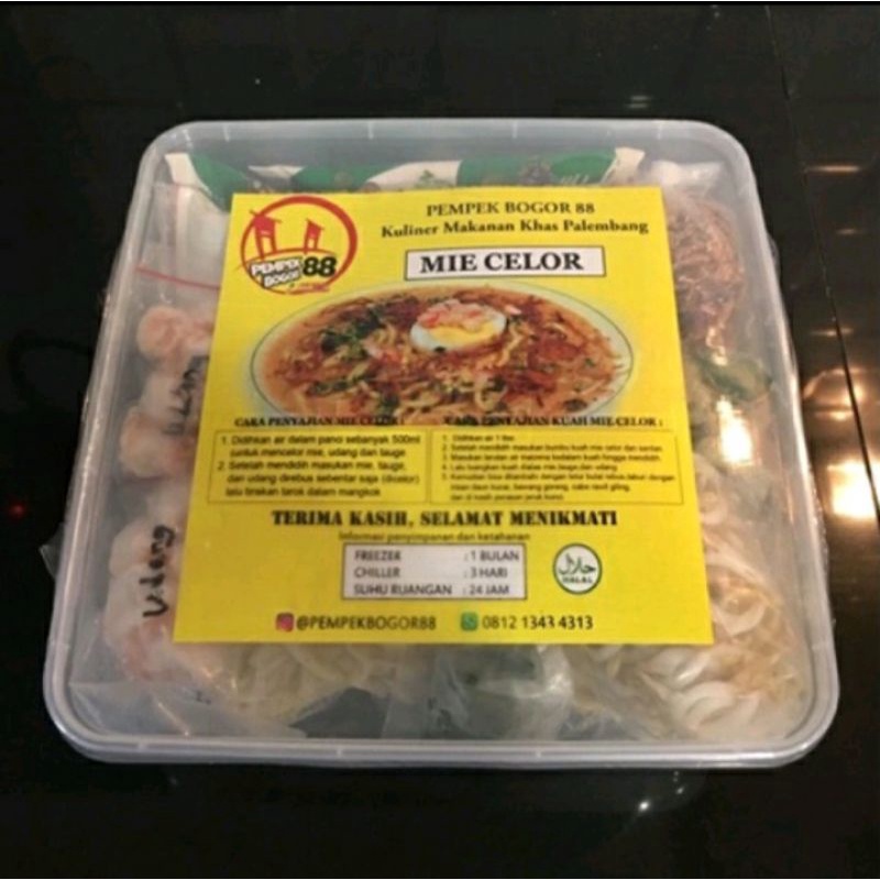 

Mie Celor FROZEN (untuk 5 porsi)