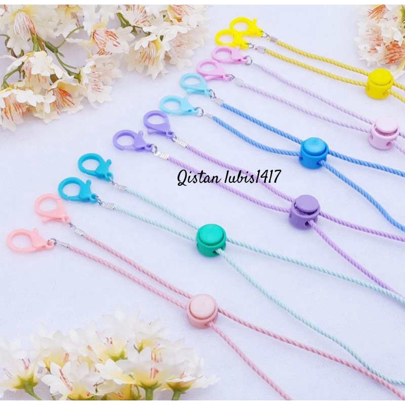 Strap tambang flower salju dan bening  beli 10 free 2