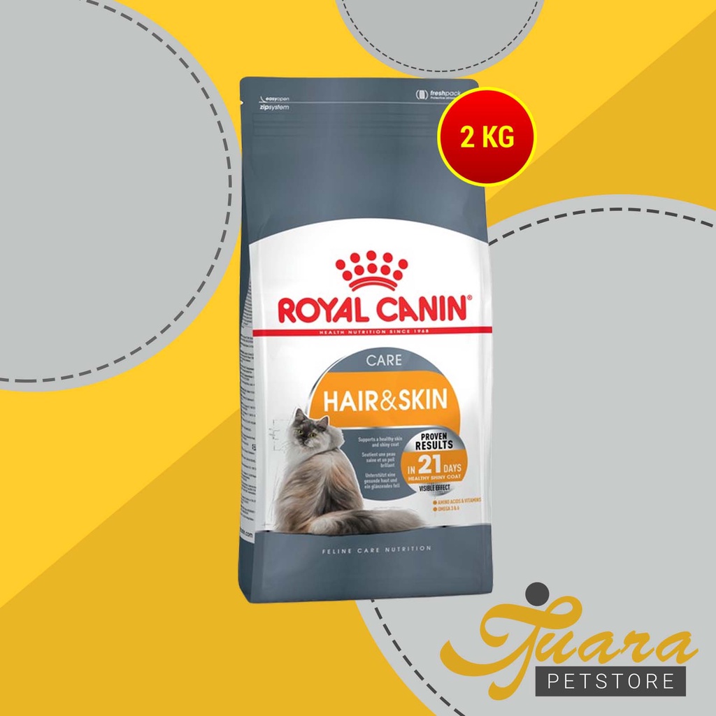 Royal Canin Hair Skin Care Dry Makanan Kucing Dewasa 2 kg