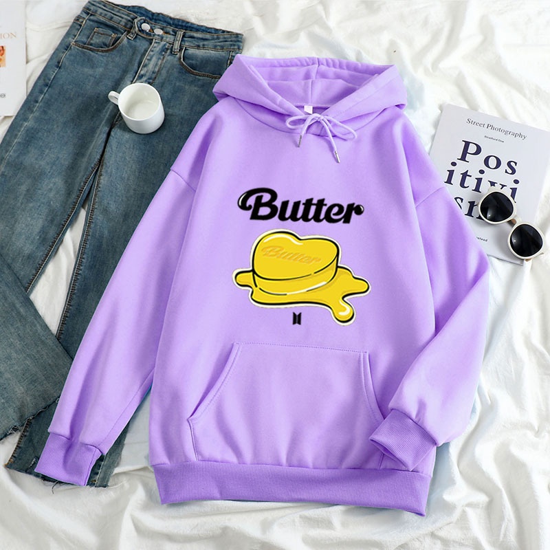 Jumper hoodie BUTTER || BUTTER Sweater Hoodie Sz M-XL ( Pria &amp; Wanita )