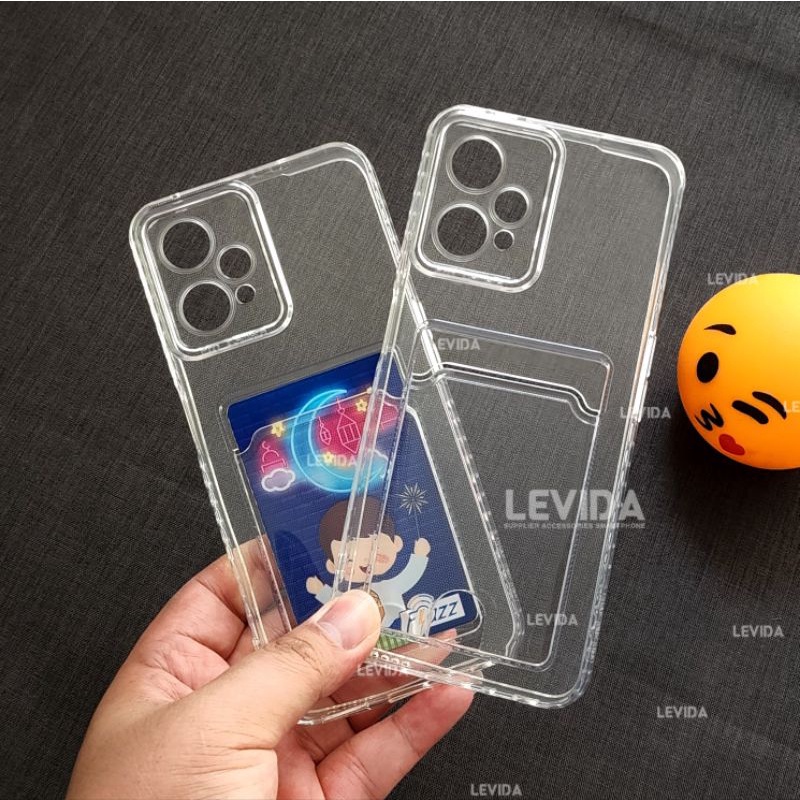 Realme 9 4G Realme 9 Pro Realme 9i Card Case Bening Slot Kartu Case Realme 9 4G Realme 9 Pro Realme 