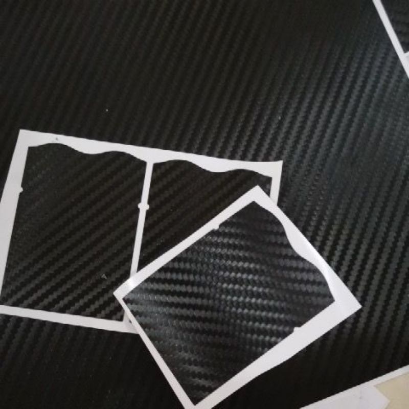 Garskin Carbon hp Movi kuy eazy murah meriah berkualitas