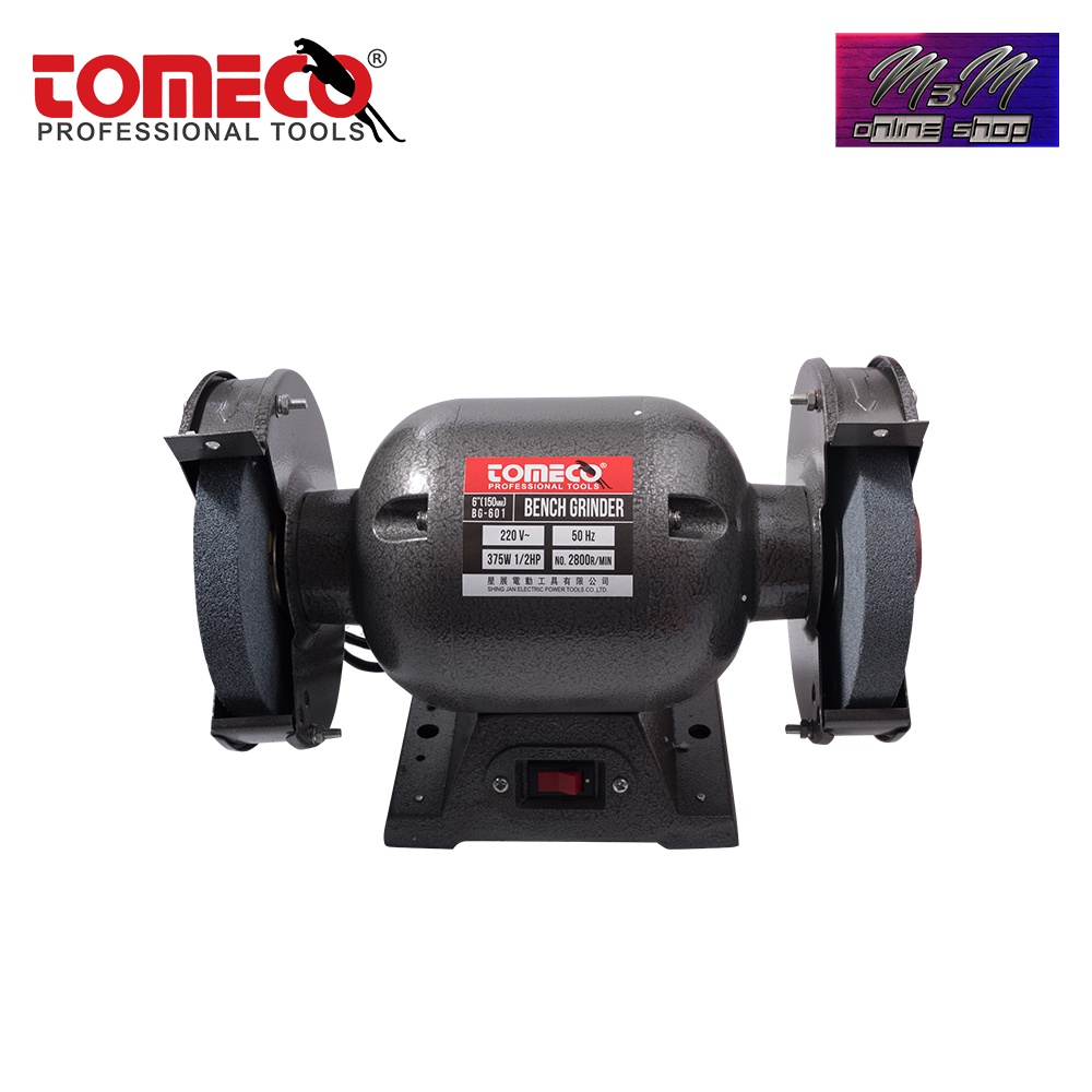 Mesin Gerinda Duduk 6" Tomeco Bench Grinder BG601