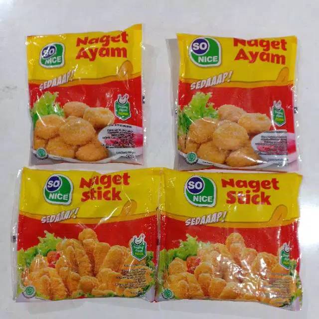 

SO NICE NUGGET AYAM 250GR