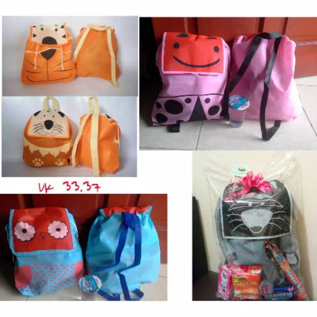 

Tas ulang tahun model ransel animal lucu dan unik