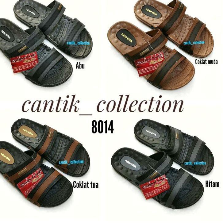 Penjualan Terbanyak.. Sandal New Era Pria 8014 - Sandal Slop Pria New Era