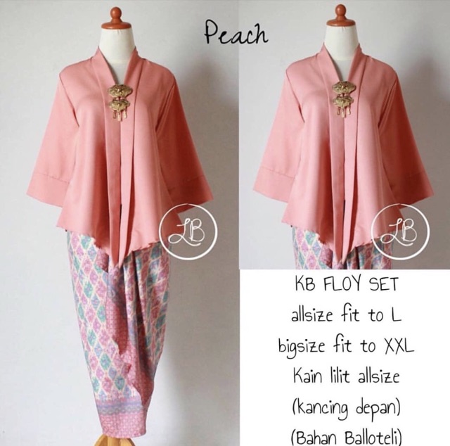 PROMO DISC!! KEBAYA KUTUBARU SET FLOY / KEBAYA MODERN