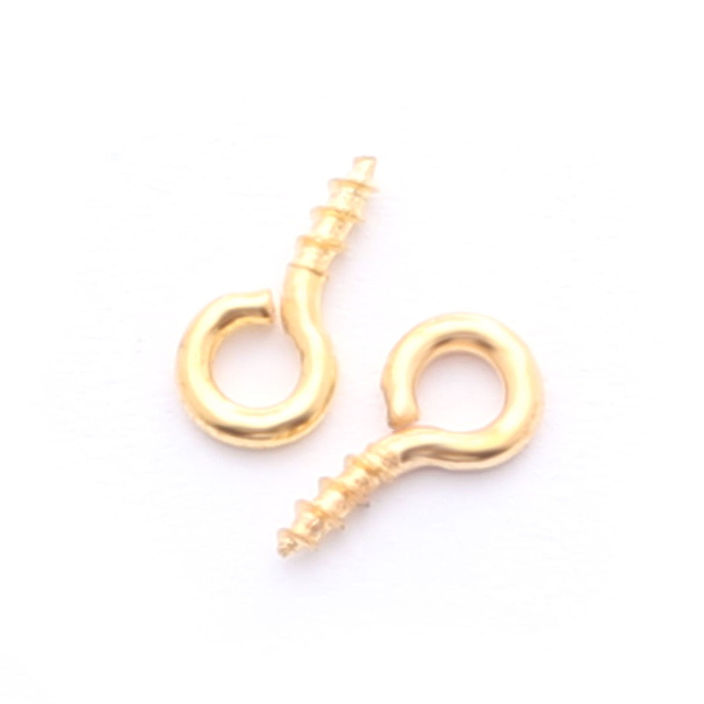 200pcs Pin Mata Mini Ukuran 4x8mm Untuk Membuat Perhiasan Anting Diy