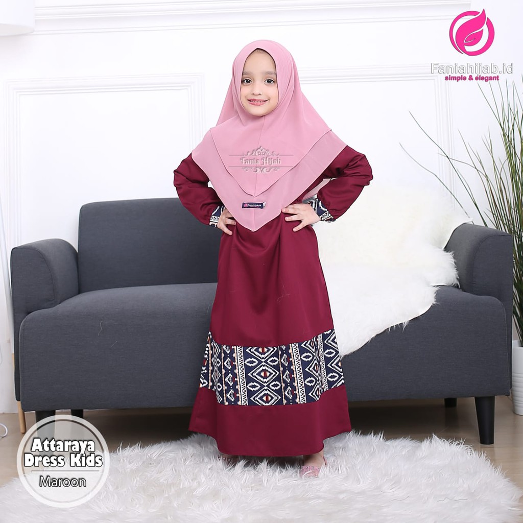 Attaraya Kids Gamis Kids By Fania Hijab