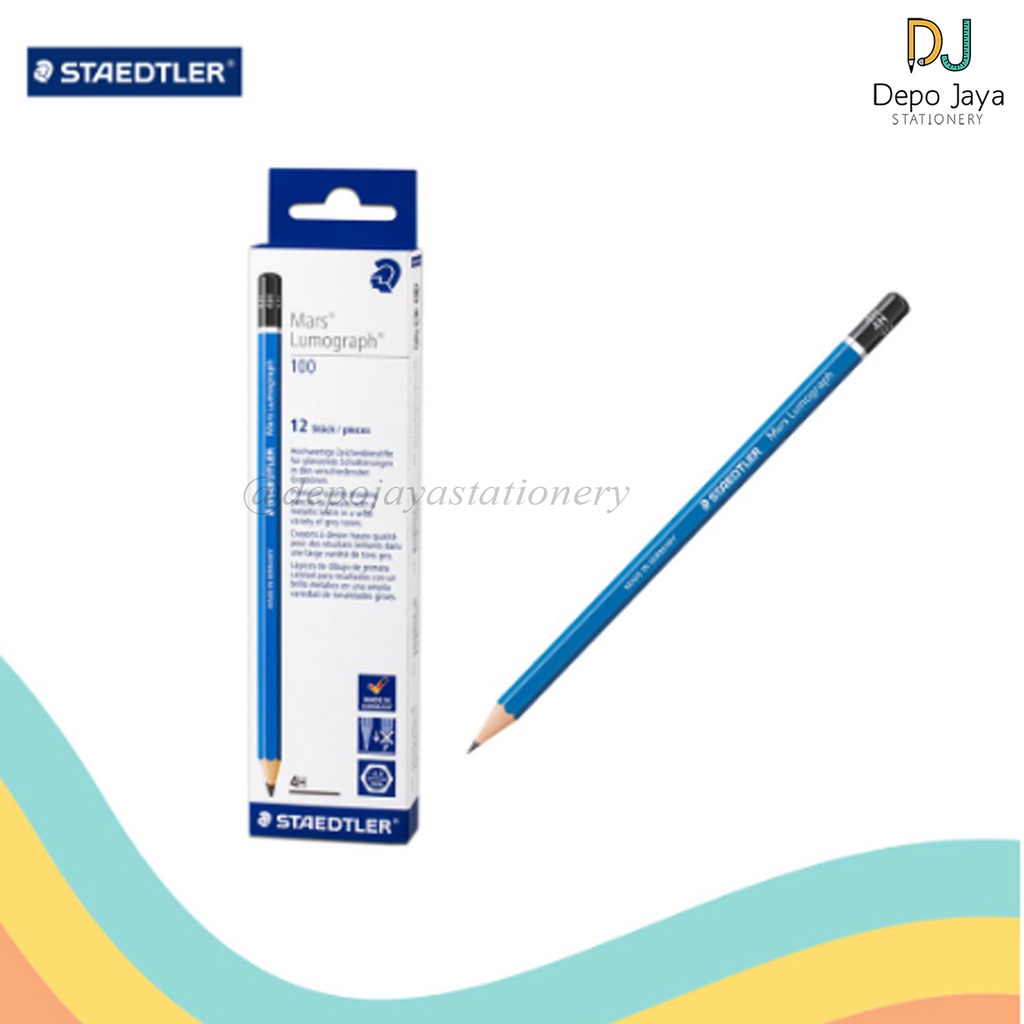 

Pensil Staedler Lumograf 4H Pencil /PENSIL 2B
