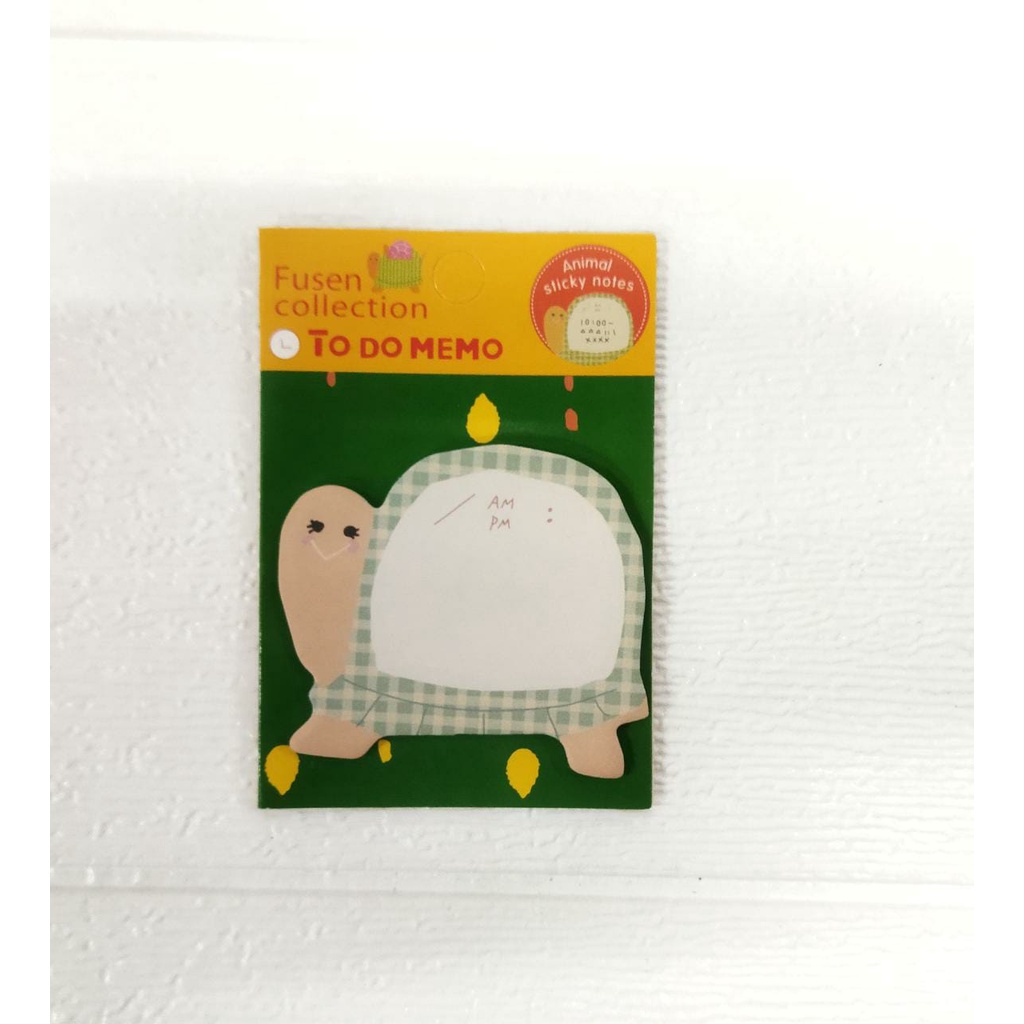 ❄ OSZI ❄ R457 Sticky Note Animal / Kertas Memo Binatang-KURA-KURA