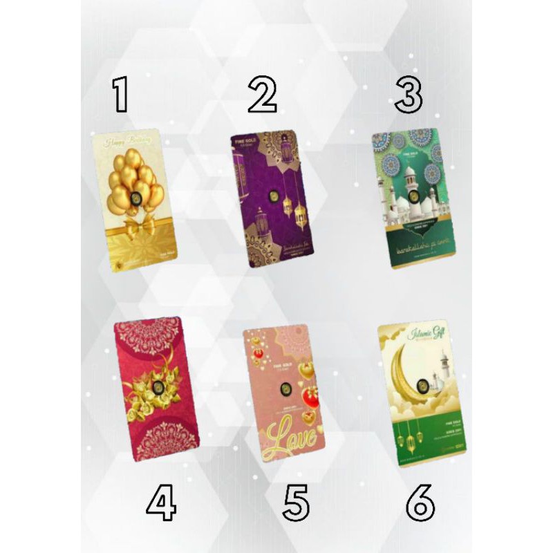 Mini Gold Emas Murni Gift Series 0,5 gr