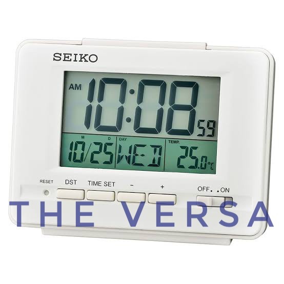 Jam Dinding Digital Seiko / Jam Meja Digital SEIKO QHL078W Original