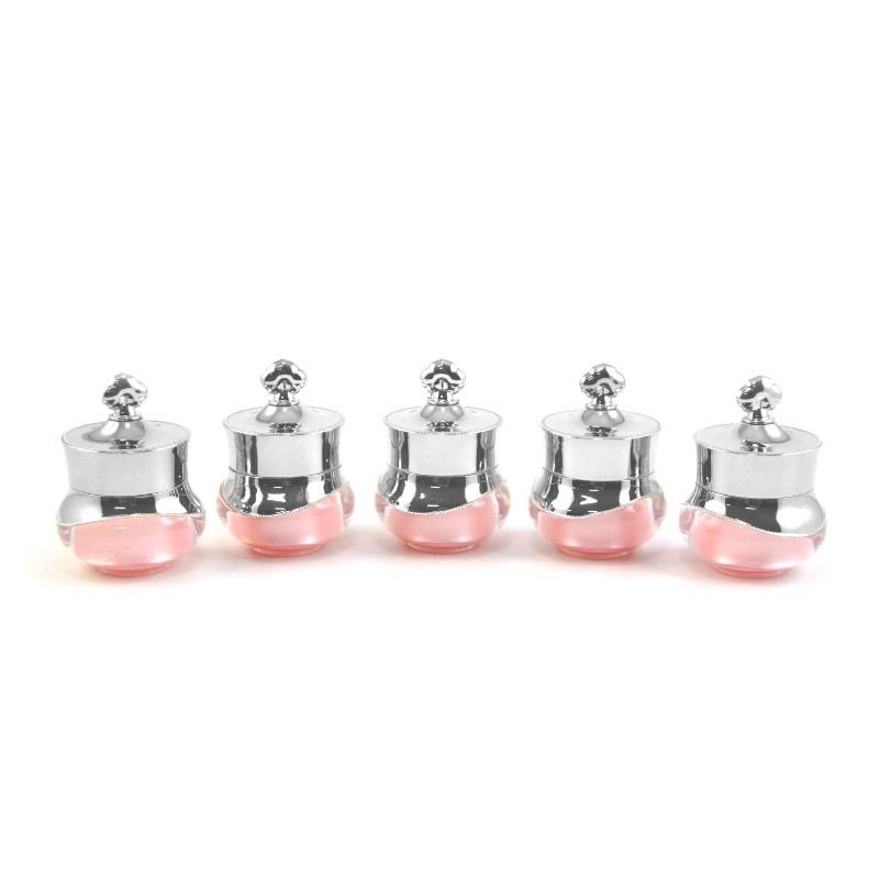 POT CREAM AKRILIK TEMPAT MAKE UP / POT AKRILIK DOME 5 GRAM / TEMPAT KRIM 5GR / POT GEL MOTIF LUCU - TEKNO KITA