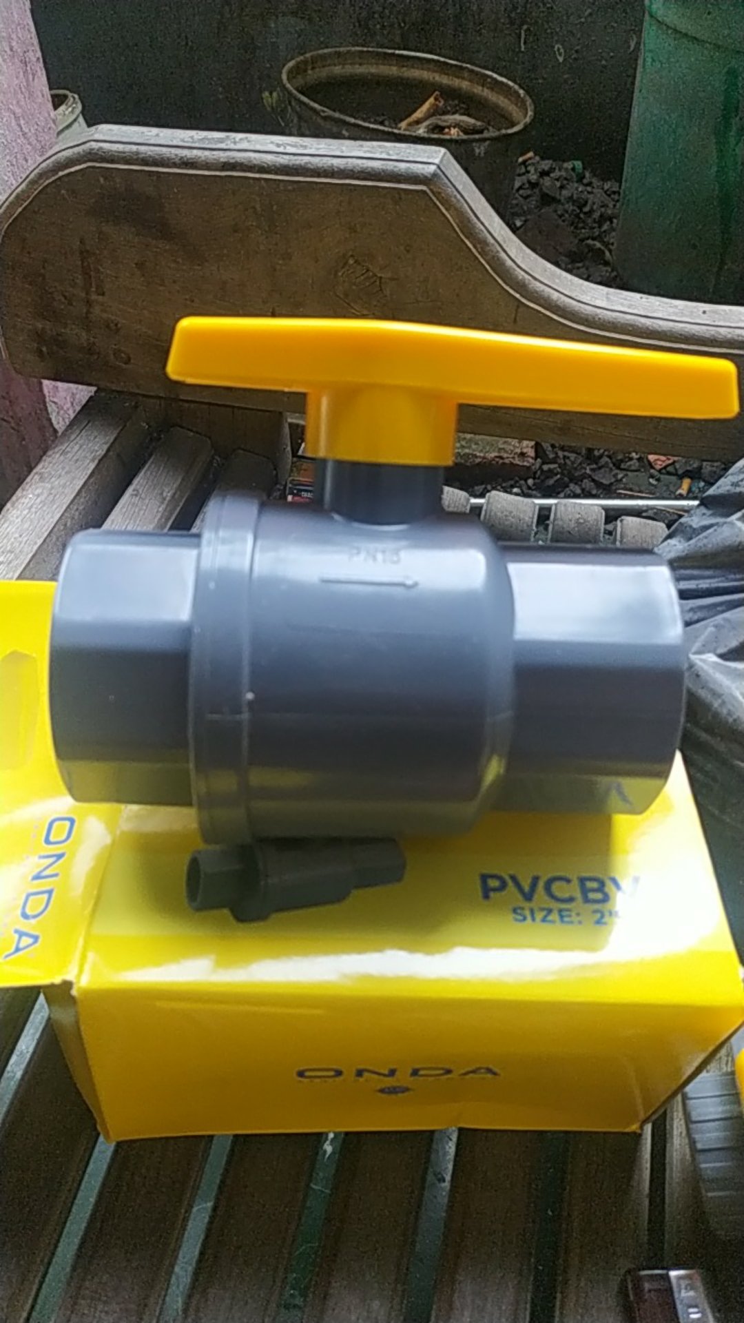 Stop Kran Pvcbv Ukuran 2 Inch Onda