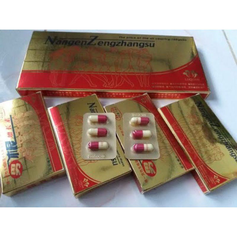 Obat NANGEN ZENZHANGSU - Obat Penambah Stamina Laki Asli Original