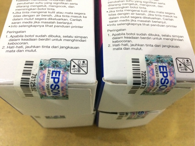 C_   Tinta Printer Epson 664 ORIGINAL SEGEL RESMI