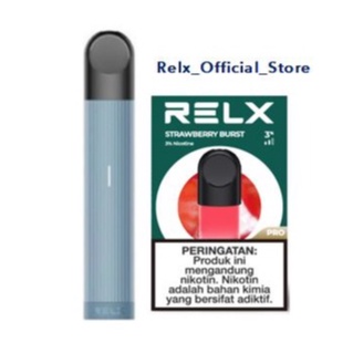 RELX ESSENTIAL PAKET BUNDLE BLACK, BLUE, RED, STEEL BLUE, GREEN, WHITE-Steel Blue