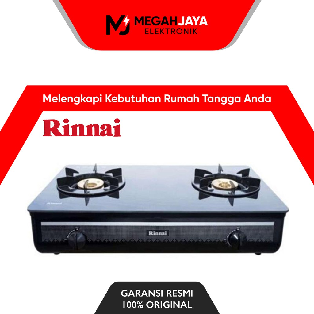 Rinnai Kompor Ri 712 Gab Ri 712gab 2 Tungku Garansi Resmi Shopee Indonesia