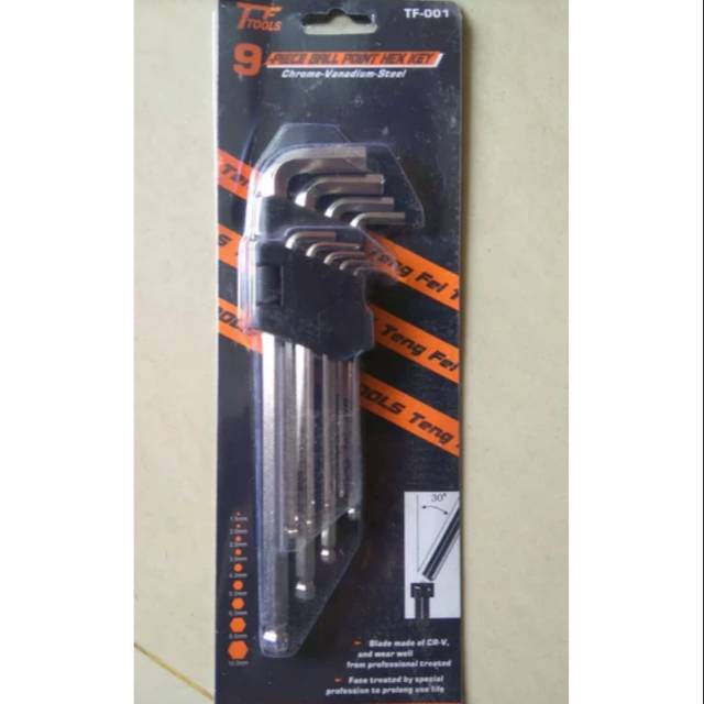 

Kunci L Panjang Ballpoint