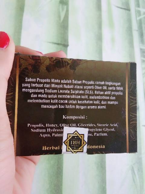 PROMO!!! Sabun madu propolis Kesehatan alami 70 gram