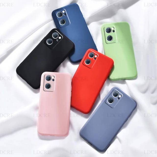 OPPO A96 / A76 / A95 / A74 4G SOFT CASE MICROFIBER SUEDE SILICONE BACK COVER