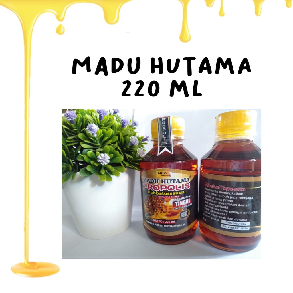 

MADU ASLI HUTAMA 220 ml