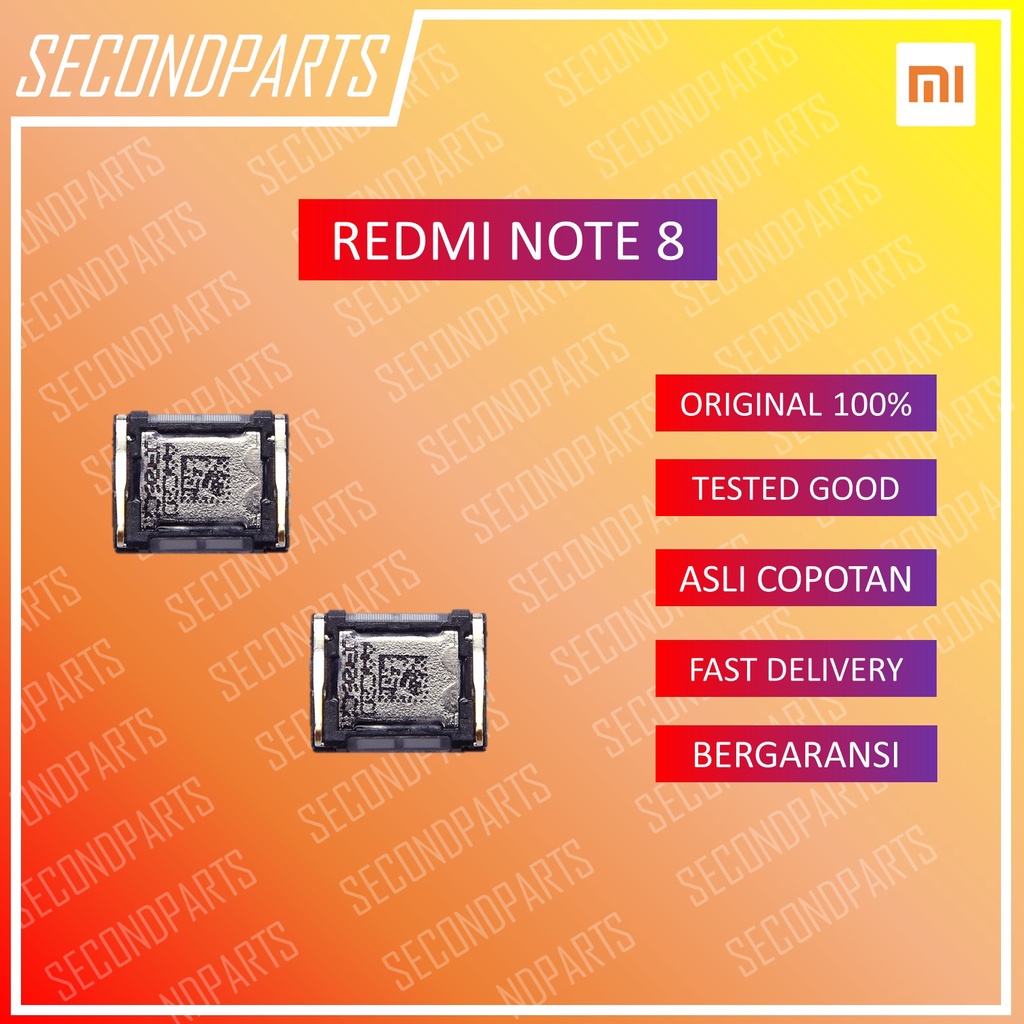 EARPIECE TELPON EAR BUZZER ATAS XIAOMI REDMI NOTE 8 ORIGINAL