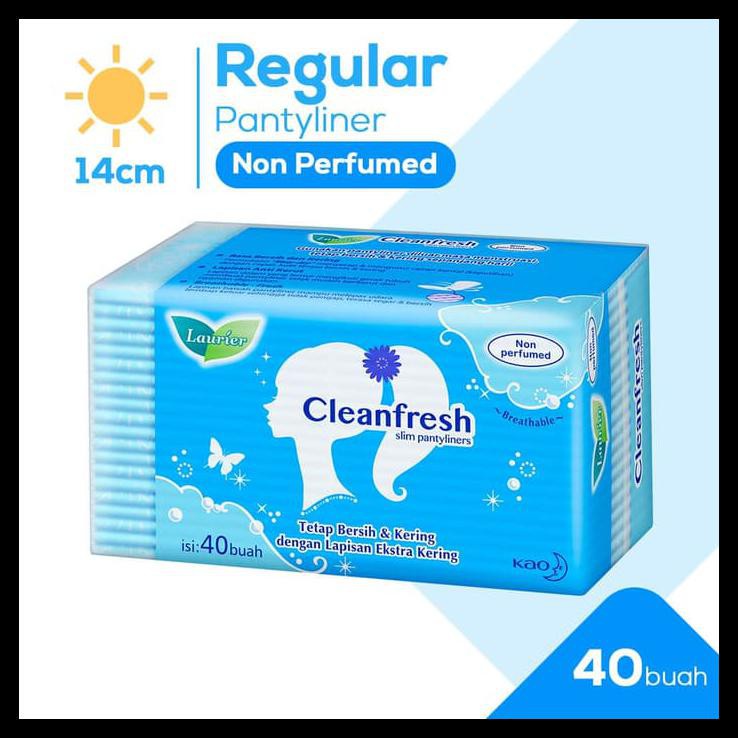 LAURIER PANTYLINER CLEAN FRESH NP40 (42)