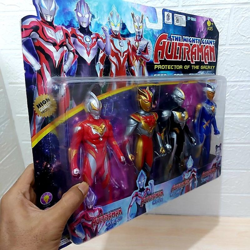 Set Action Figure Ultraman - Mainan Figur Ultamen Anak Laki Cowok