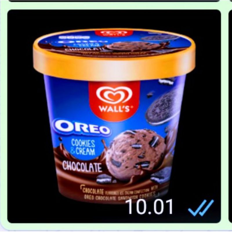 

walls selection oreo coklat 410ml-khusus kota pasuruan