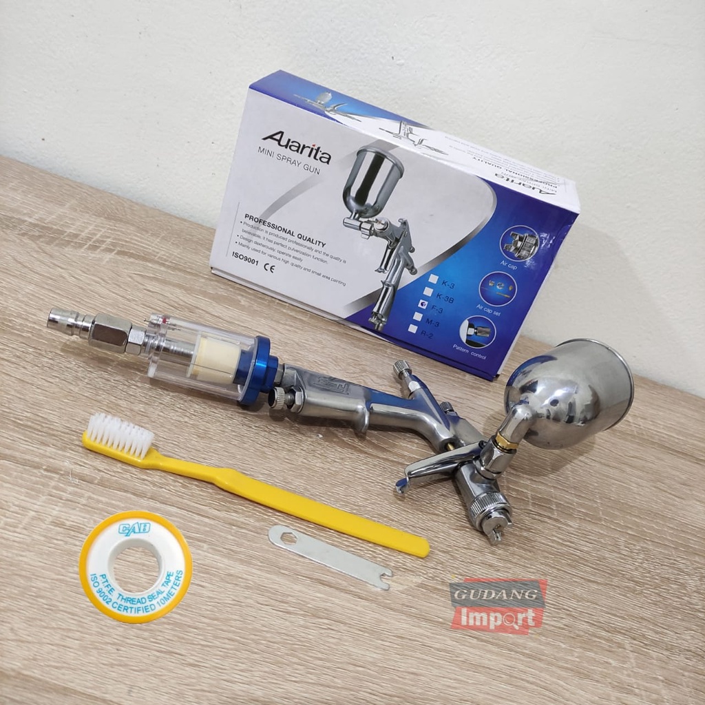 SPRAY GUN AUARITA F3 ORIGINAL SPRAYGUN