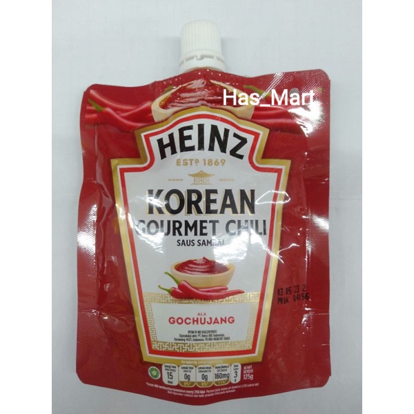 

HEINZ Korean Gourmet Chili Gochujang 125 gr
