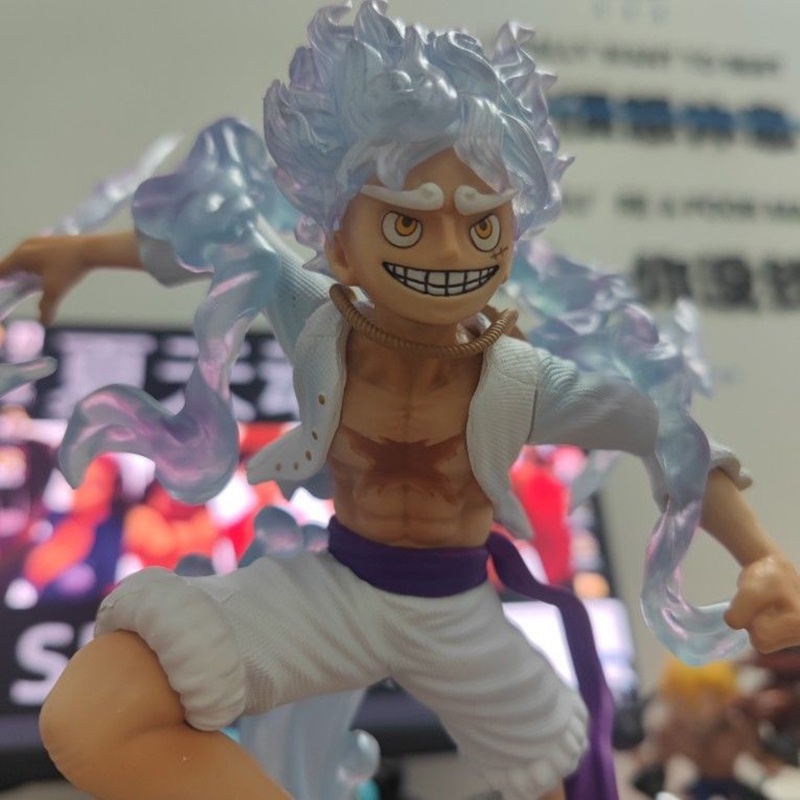 Mainan Action Figure One Piece Sun God Nika Luffy Gear 5 Monyet D Bahan PVC Ukuran 27cm Untuk Koleksi