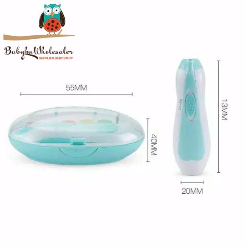 Baby nail trimmer electric / Gunting kuku bayi elektrik