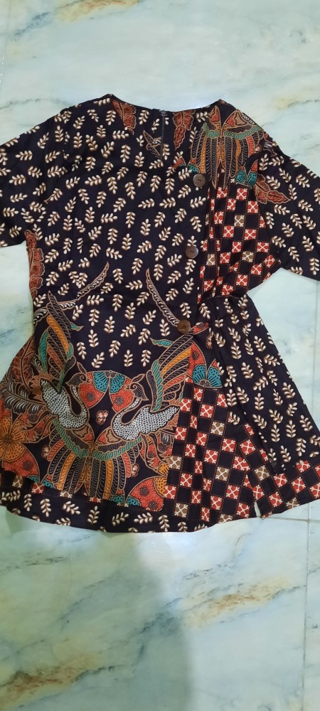 Batik Wanita - Atasan Batik 185 - 615 Tangan Panjang