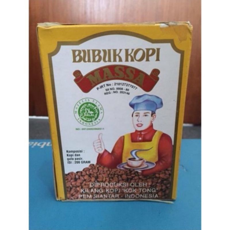 

Kopi Koktong / Kok Tong 200 Gr Asli Siantar