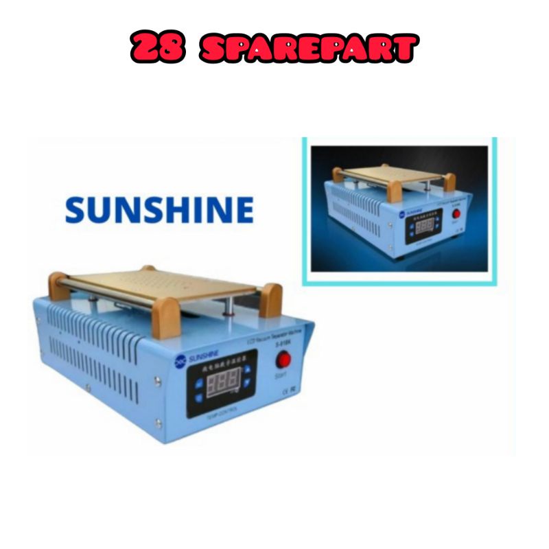 Mesin pemisah lcd touchscreen / separator sunshine s-918k