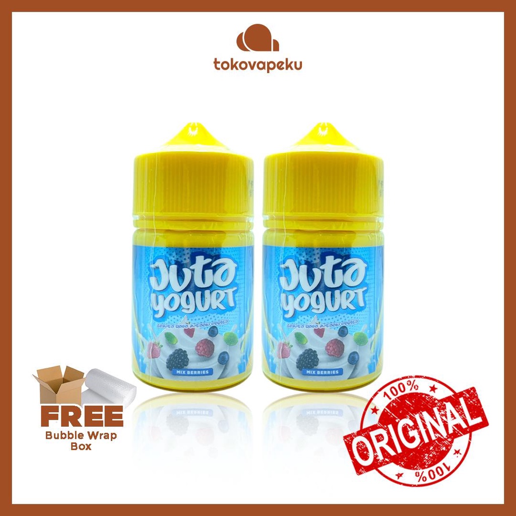 JUTA YOGURT MIX BERRIES JUTA YOGURT 60ML by RSR BREW X VAPEBOSS