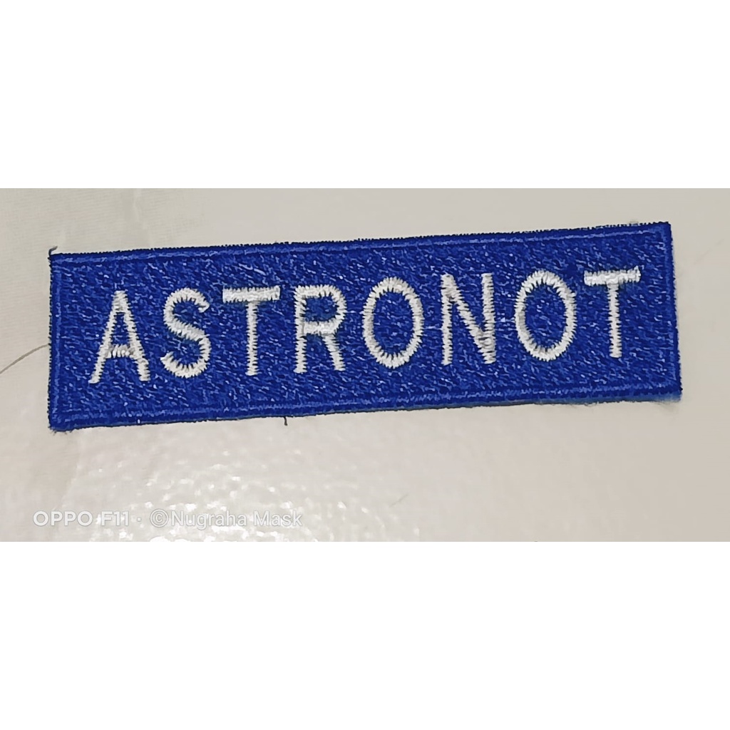 Badge/Patch Astronot bordir