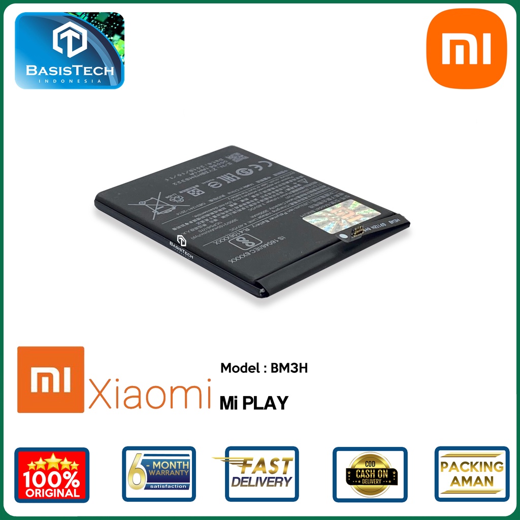 BATERAI XIAOMI Mi PLAY - XIAOMI BM3H - ORI