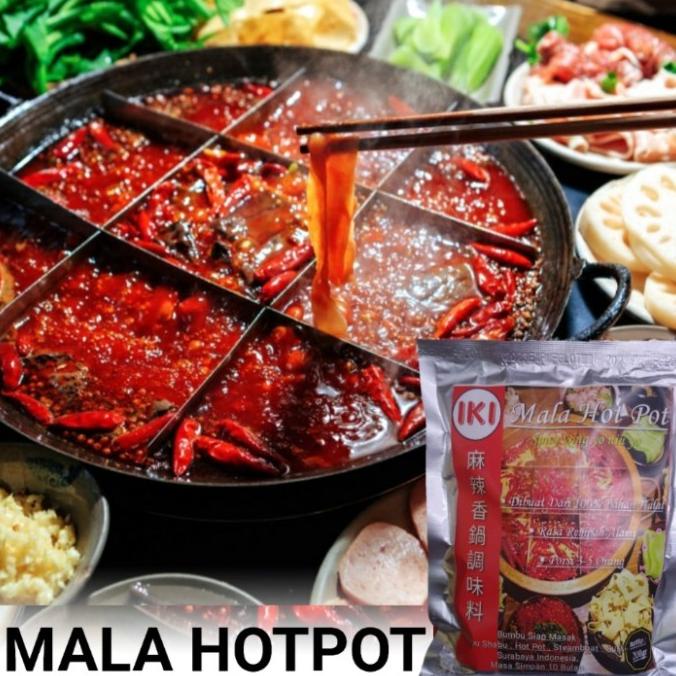 

best seller] Bumbu mala Hotpot spicy qing yo 200gr