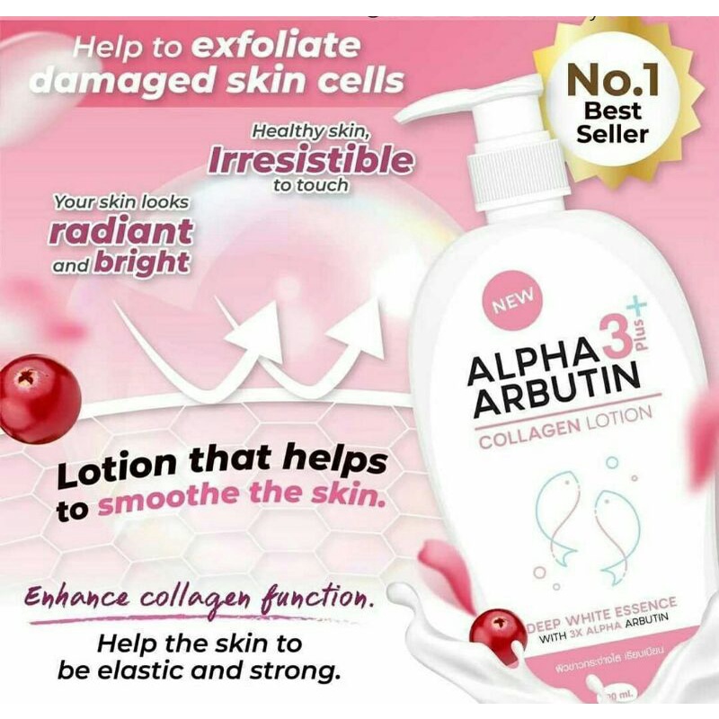 Alpa Arbutin Collagen lotion