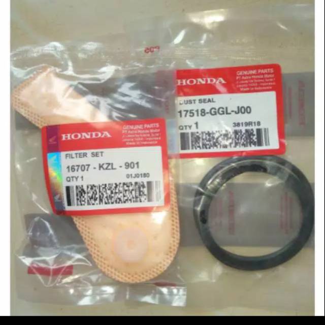 Pilter fuel pump plus oring seal fuel pump beat fi beat esp scoopy