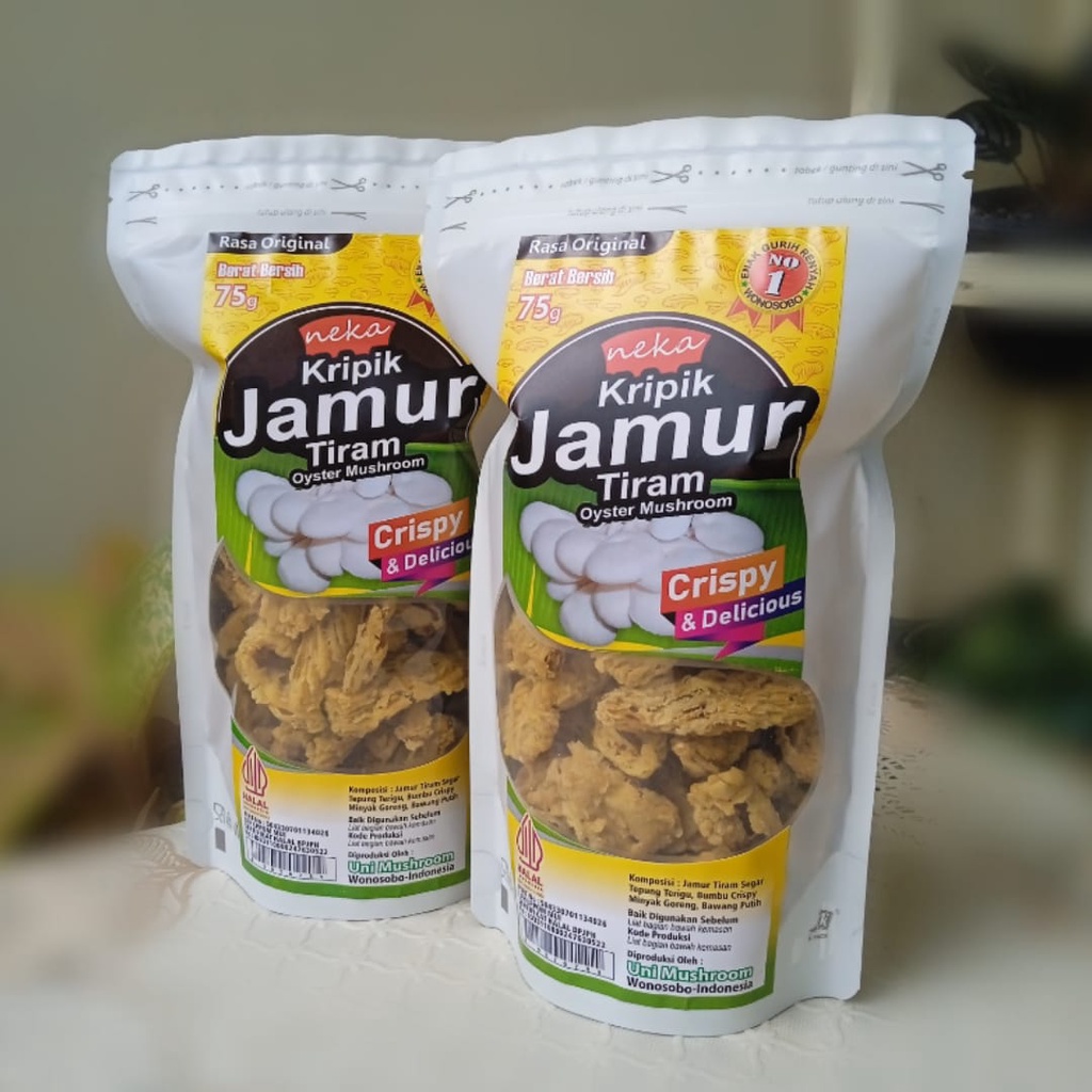 

Keripik Jamur Tiram Neka