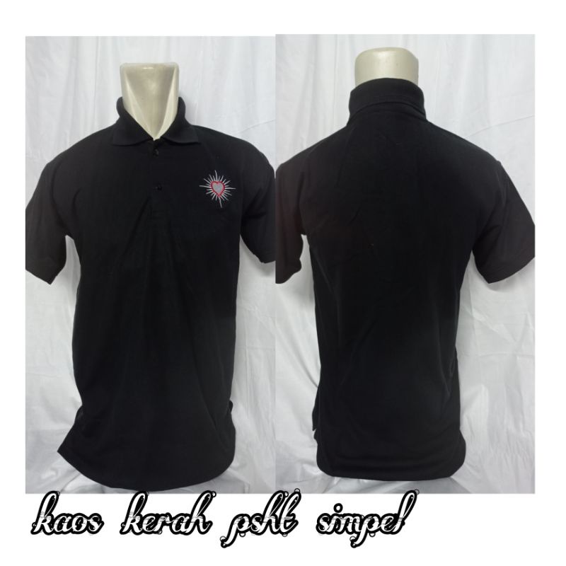 KAOS KERAH SIMPEL-KAOS  PSHT SIMPEL KERAH-KAOS PSHT KERAH BORDIR-KAOS PSHT TERBARU-KAOS PSHT DISTRO-