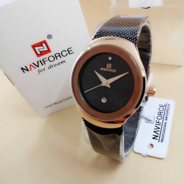 Naviforce wanita 5004 rantai pasir original